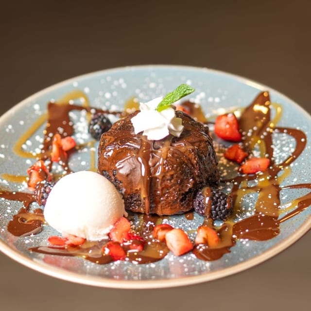 Chocolate Lava Cake.